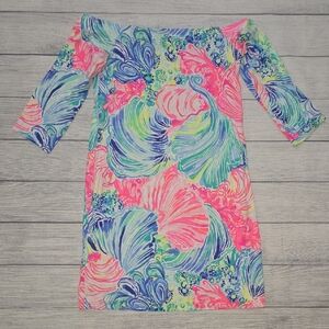 Lilly Pulitzer Laureana Dress Beach Please Size M